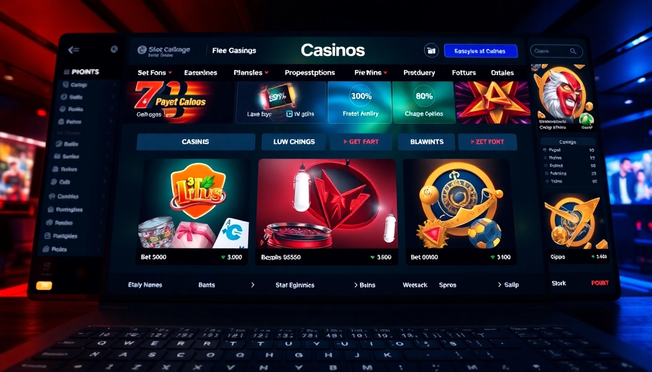 Engaging view of the w88 com online casino platform showcasing betting options, colorful game interfaces, and live betting features for user engagement and recognition.