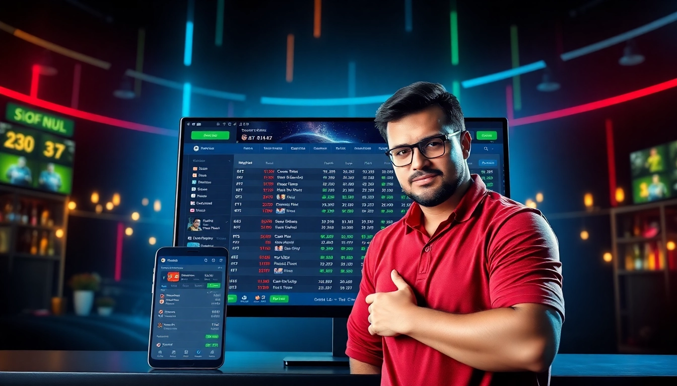 Laser 247 online betting platform interface showing live sports betting and casino games for users in India, emphasizing security and ease of use.