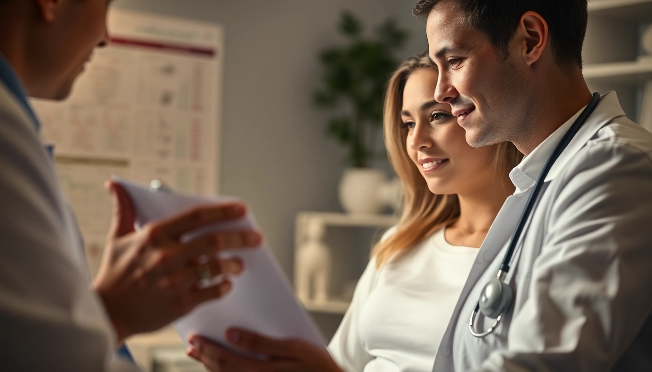 Understanding pma significato fertility specialist explaining treatment options to a couple in